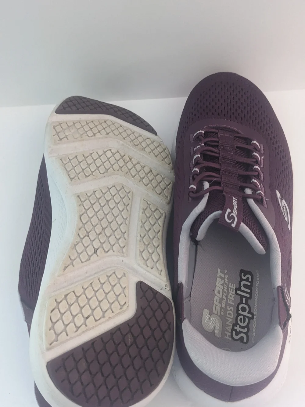 Skechers Women's Sporty Slip-On Walking Shoes - Deep Plum 6.5